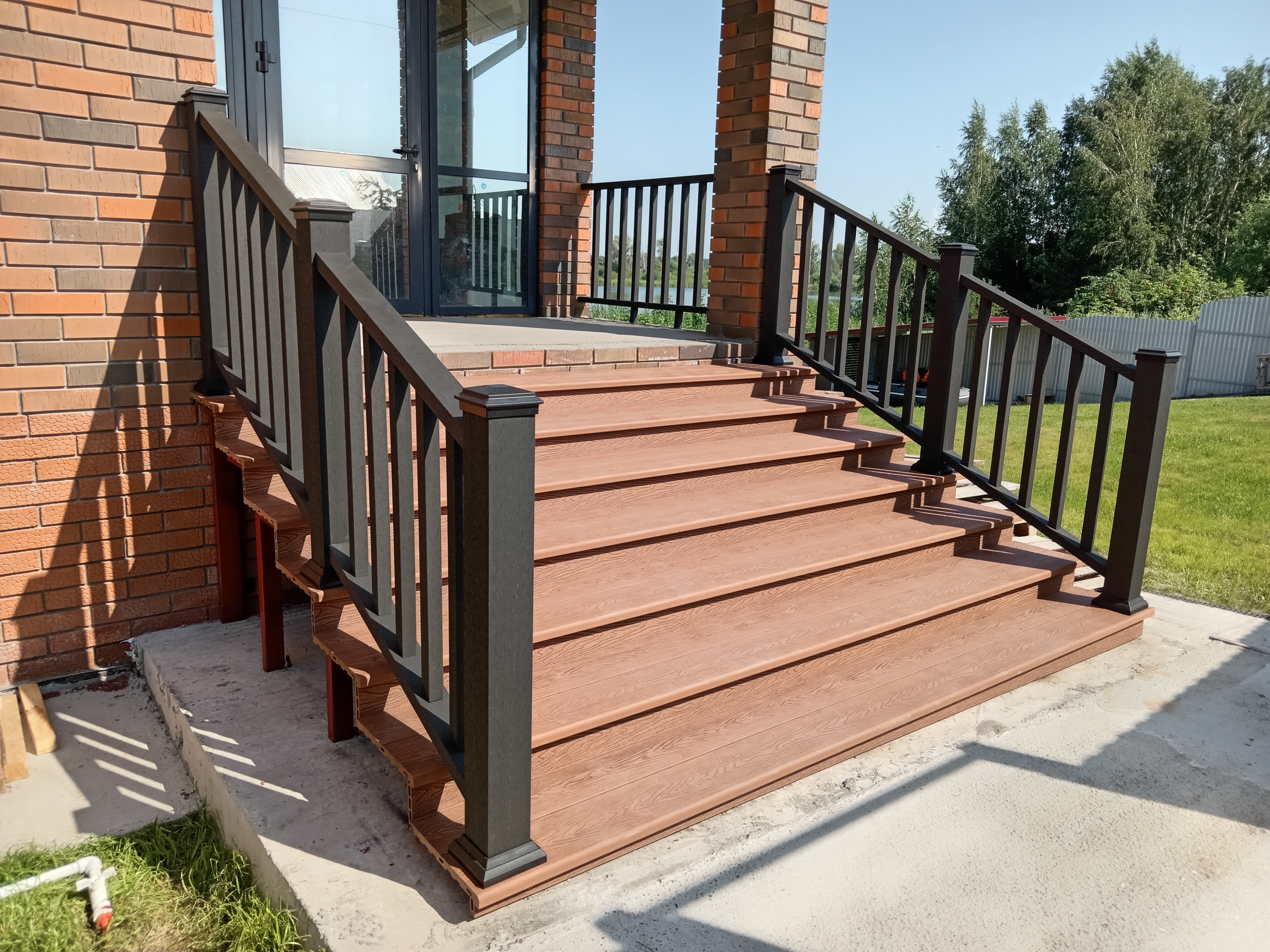 Wood deck background